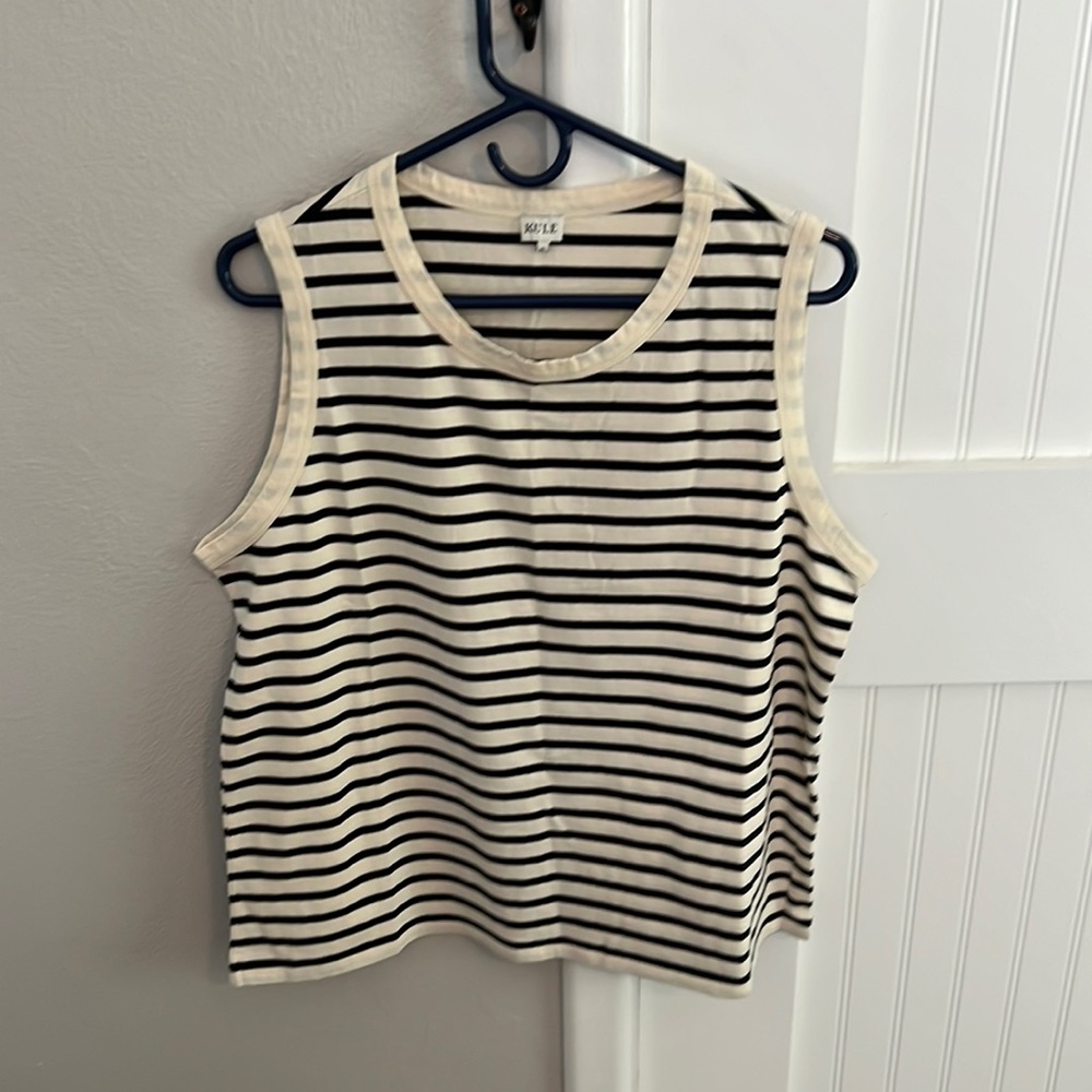 Kule striped tank top